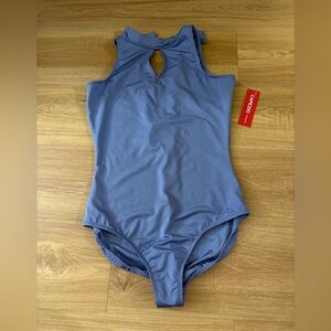 Capezio Blue Sleeveless Leotard